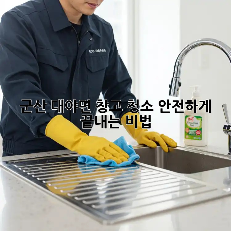 군산 대야면 창고 청소🧹✨ 안전하게 끝내는 비법!