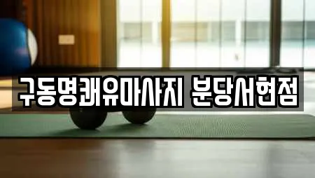 구동명쾌유마사지 분당서현점