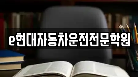 e현대자동차운전전문학원