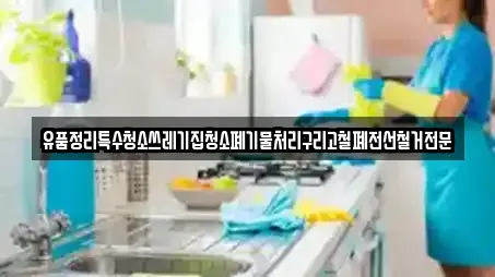 유품정리특수청소쓰레기집청소폐기물처리구리고철폐전선철거전문