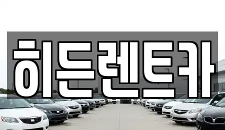 히든렌트카