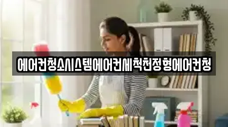 에어컨청소시스템에어컨세척천정형에어컨청