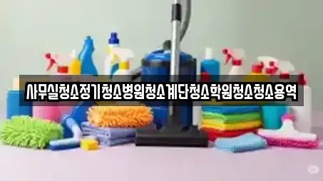 사무실청소 전문업체 신평동 인근 14곳
