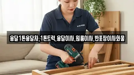 용달1톤용달차,1톤트럭,용달이사,원룸이사,반포장이사화물