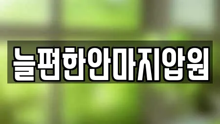 늘편한안마지압원