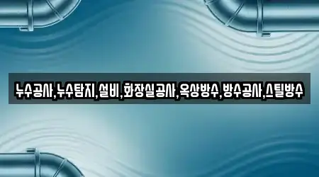누수공사,누수탐지,설비,화장실공사,옥상방수,방수공사,스틸방수