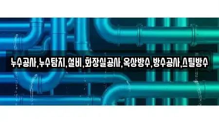 누수공사,누수탐지,설비,화장실공사,옥상방수,방수공사,스틸방수