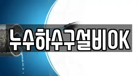 누수하수구설비OK