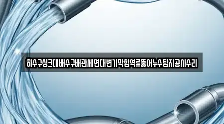 하수구싱크대배수구배관세면대변기막힘역류뚫어누수탐지공사수리