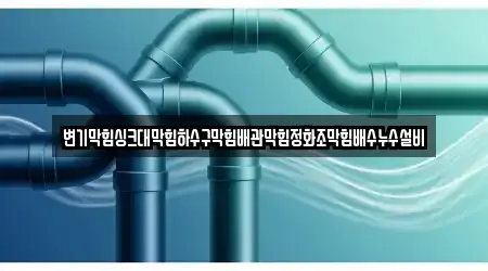 변기막힘싱크대막힘하수구막힘배관막힘정화조막힘배수누수설비
