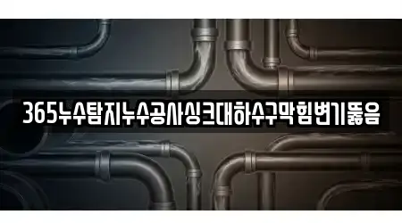 365누수탐지누수공사싱크대하수구막힘변기뚫음