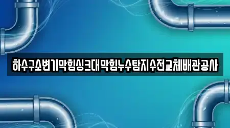 하수구소변기막힘싱크대막힘누수탐지수전교체배관공사