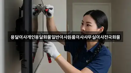 용달이사개인용달화물일반이사원룸이사사무실이사전국화물