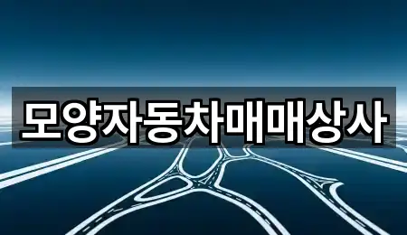 모양자동차매매상사