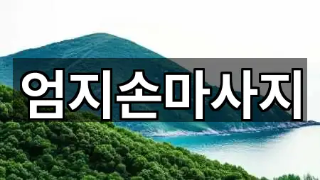 엄지손마사지