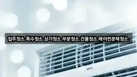 입주청소.특수청소.상가청소.부분청소.건물청소.에어컨분해청소.