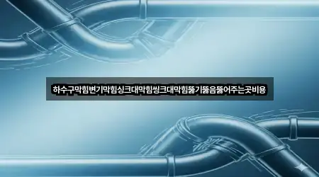 하수구막힘변기막힘싱크대막힘씽크대막힘뚫기뚫음뚫어주는곳비용