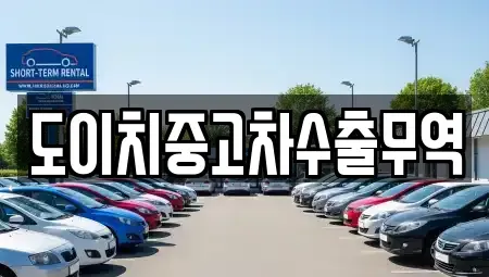 강원 홍천군 남면 중고차매매 전문 도이치중고차수출무역