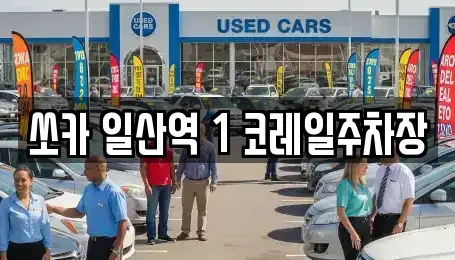 경기 고양시 일산서구 일산동 렌트카 전문 쏘카 일산역 1 코레일주차장