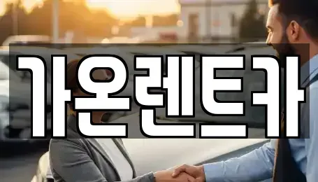 경기 고양시 일산서구 일산동 장기렌트카 전문 가온렌트카