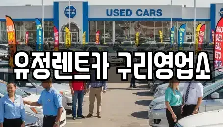 경기 남양주시 도농동 렌트카 전문 유정렌트카 구리영업소