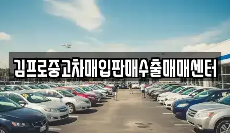 경기 동두천시 지행동 중고차매입 전문 김프로중고차매입판매수출매매센터