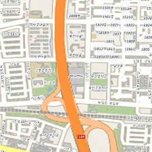 경기 부천시 원미구 상동 중고차매매 타타타중고차 위치