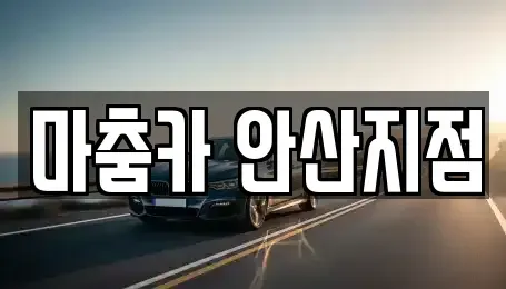 경기 안산시 단원구 고잔동 단기렌트카 전문 마춤카 안산지점