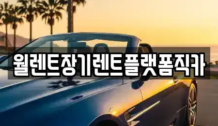 경기 양평군 장기렌트카 전문 월렌트장기렌트플랫폼직카