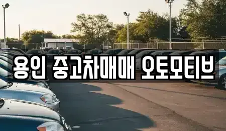 경기 용인시 처인구 중고차 전문 용인 중고차매매 오토모티브