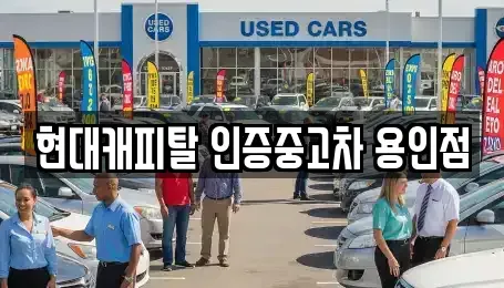 경기 용인시 처인구 중고차 전문 현대캐피탈 인증중고차 용인점