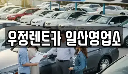 경기도 고양시 덕양구 신평동 렌트카 전문 우정렌트카 일산영업소