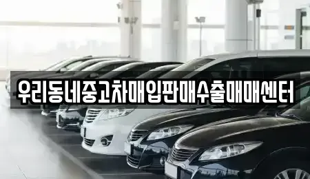 경기도 남양주시 이패동 중고차매매 전문 우리동네중고차매입판매수출매매센터