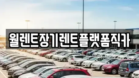 경기도 용인시 기흥구 마북동 장기렌트카 전문 월렌트장기렌트플랫폼직카