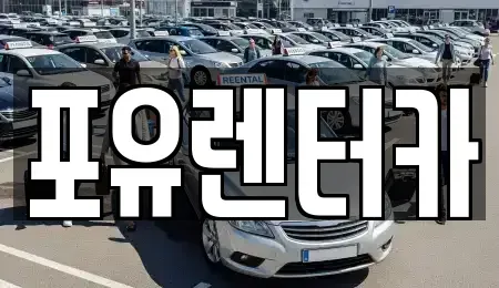 경기도 용인시 기흥구 마북동 장기렌트카 전문 포유렌터카