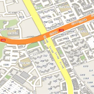 경기도 의왕시 오전동 장기렌트카 번개렌트카 위치