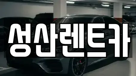 경남 밀양시 용평동 렌트카 전문 성산렌트카