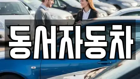 경남 밀양시 용평동 중고차 전문 동서자동차