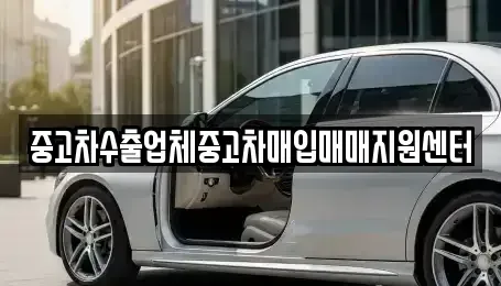 경북 구미시 신평동 중고차매매 전문 중고차수출업체중고차매입매매지원센터