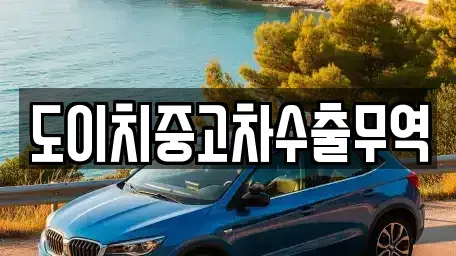경상남도 밀양시 무안면 중고차 전문 도이치중고차수출무역