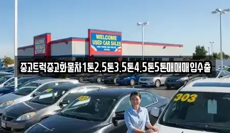 대구 북구 칠성동2가 중고차 전문 중고트럭중고화물차1톤2.5톤3.5톤4.5톤5톤매매매입수출