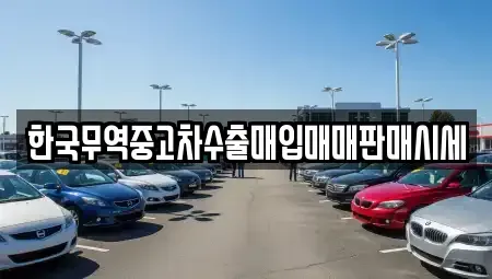 대구 수성구 만촌동 중고차매입 전문 한국무역중고차수출매입매매판매시세