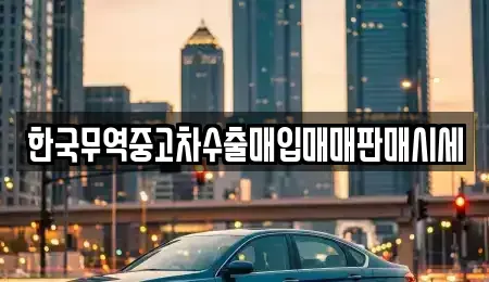 대구 중구 삼덕동3가 중고차 전문 한국무역중고차수출매입매매판매시세