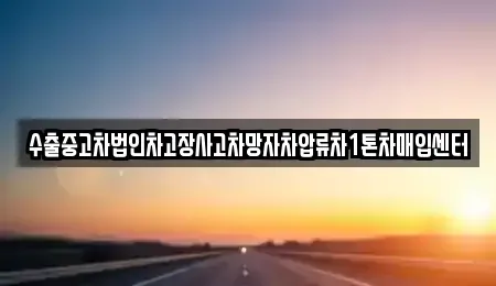 대구광역시 북구 칠성동1가 중고차매매 전문 수출중고차법인차고장사고차망자차압류차1톤차매입센터