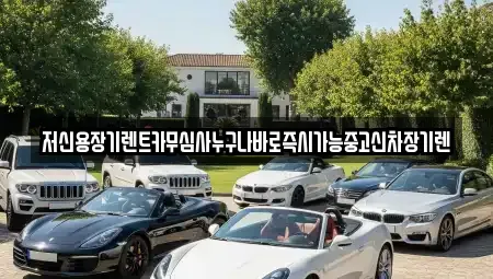 대전 유성구 용계동 장기렌트카 전문 저신용장기렌트카무심사누구나바로즉시가능중고신차장기렌