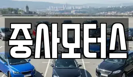 대전 유성구 용계동 중고차매매 전문 중사모터스