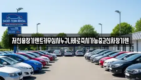 대전광역시 서구 용문동 장기렌트카 전문 저신용장기렌트카무심사누구나바로즉시가능중고신차장기렌