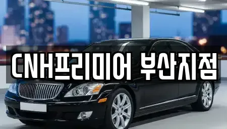 부산 중구 신창동1가 렌트카 전문 CNH프리미어 부산지점