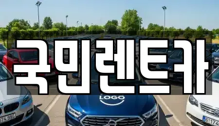 부산 중구 신창동1가 렌트카 전문 국민렌트카