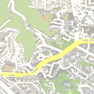 서울 종로구 내수동 렌트카 티제이렌트카 위치